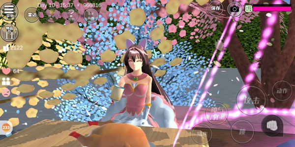 樱花校园模拟器最新版2021年追风汉化版游戏截图