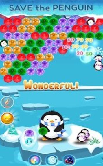 企鹅泡泡射击手机版游戏截图