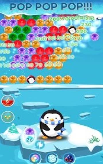企鹅泡泡射击手机版游戏截图